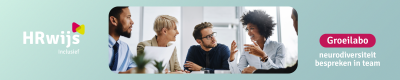 Groeilabo neurodiversiteit bespreken in team (Blinkout - Brugge)