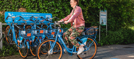 Vraag je gratis Bluebike aan!