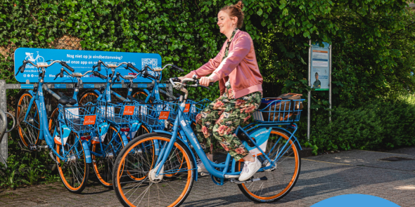 Vraag je gratis Bluebike aan!